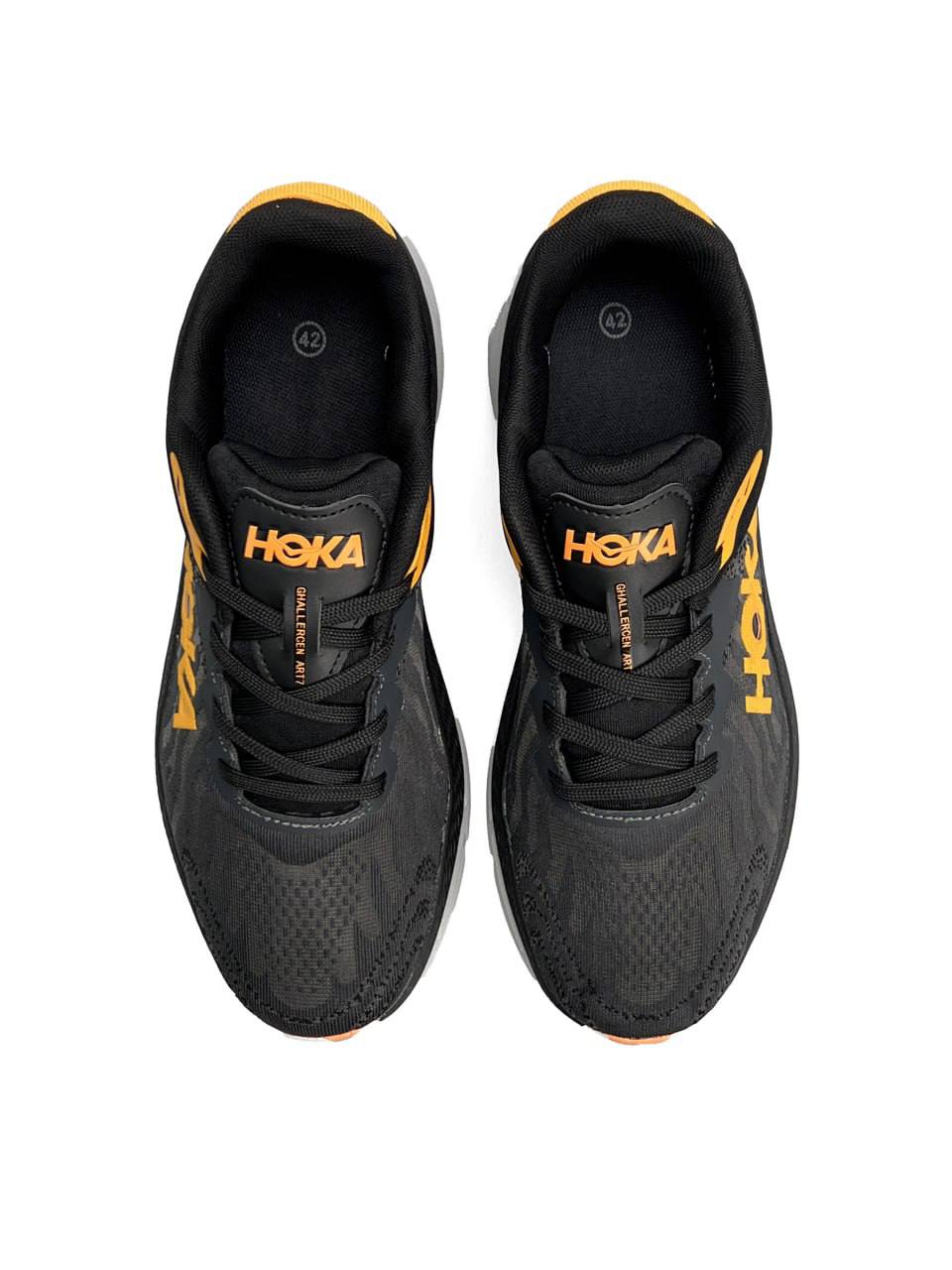 Hoka Challenger ART 7 Black White Orange