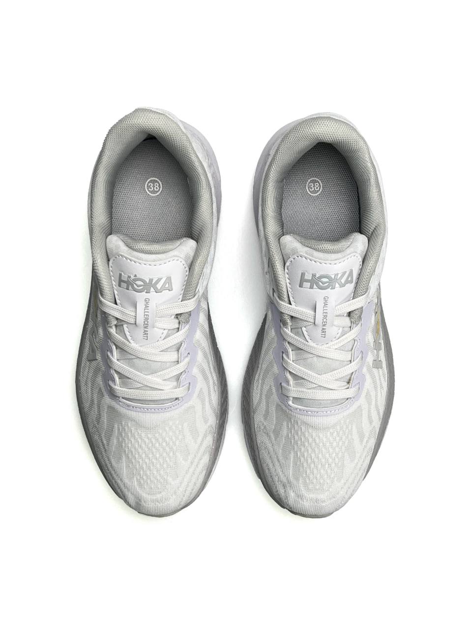 Hoka Challenger ART 7 White Grey