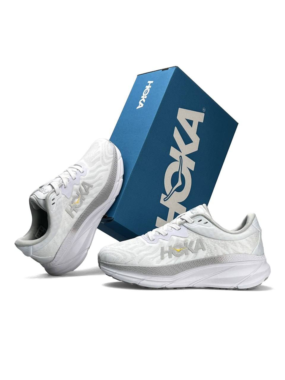 Hoka Challenger ART 7 White Grey
