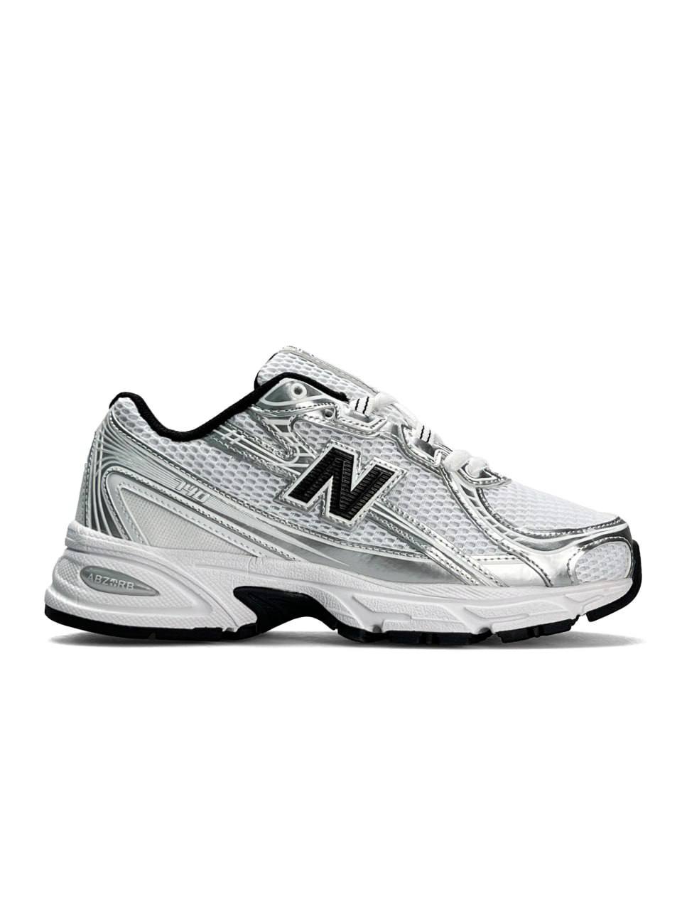 New Balance 740 White Silver Black