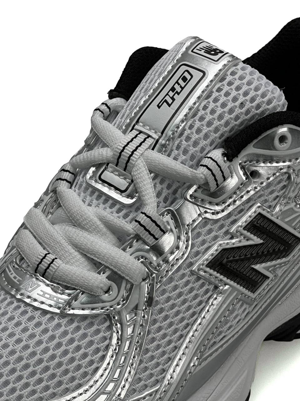 New Balance 740 White Silver Black