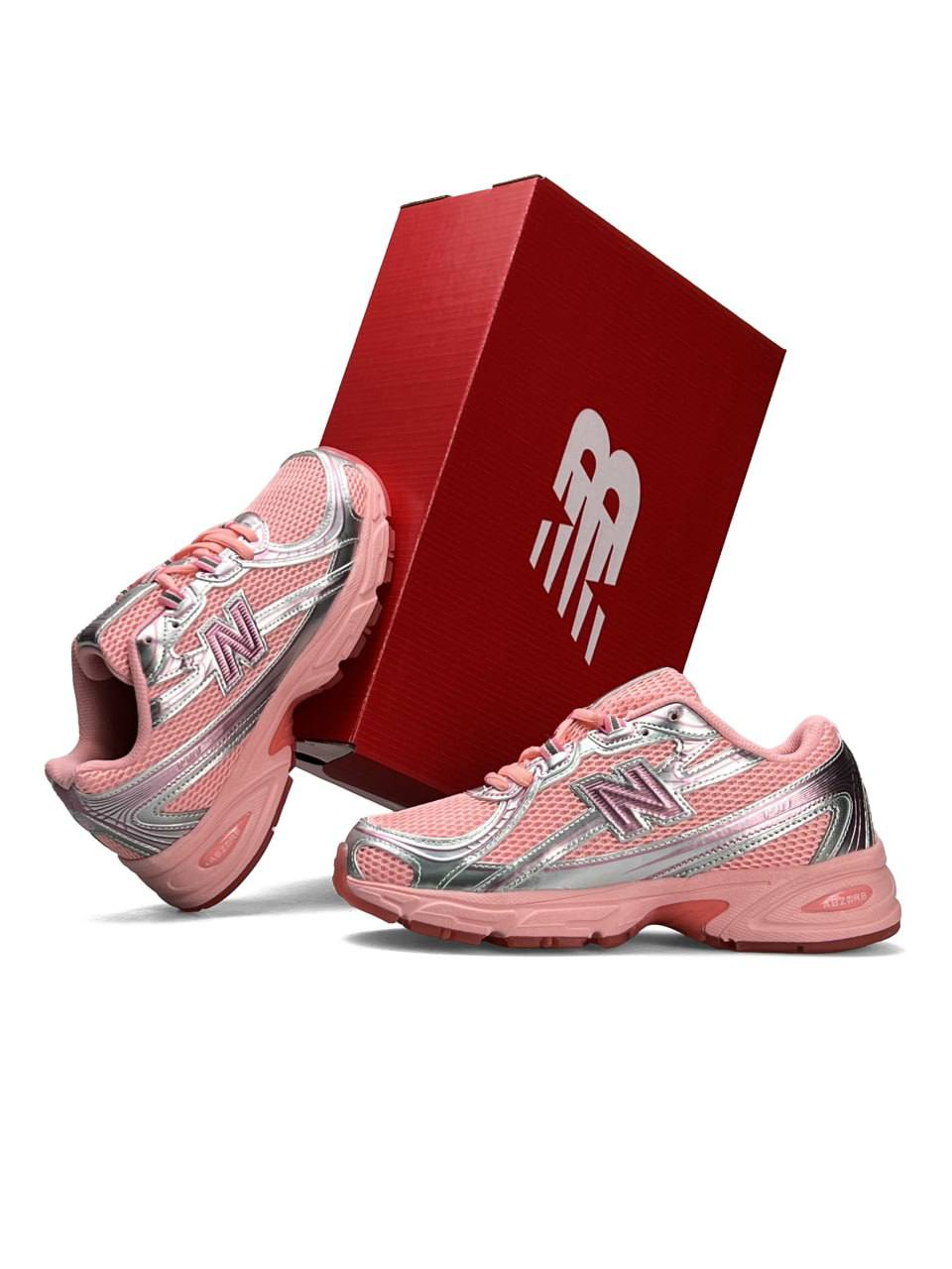 New Balance 740 Pink Silver