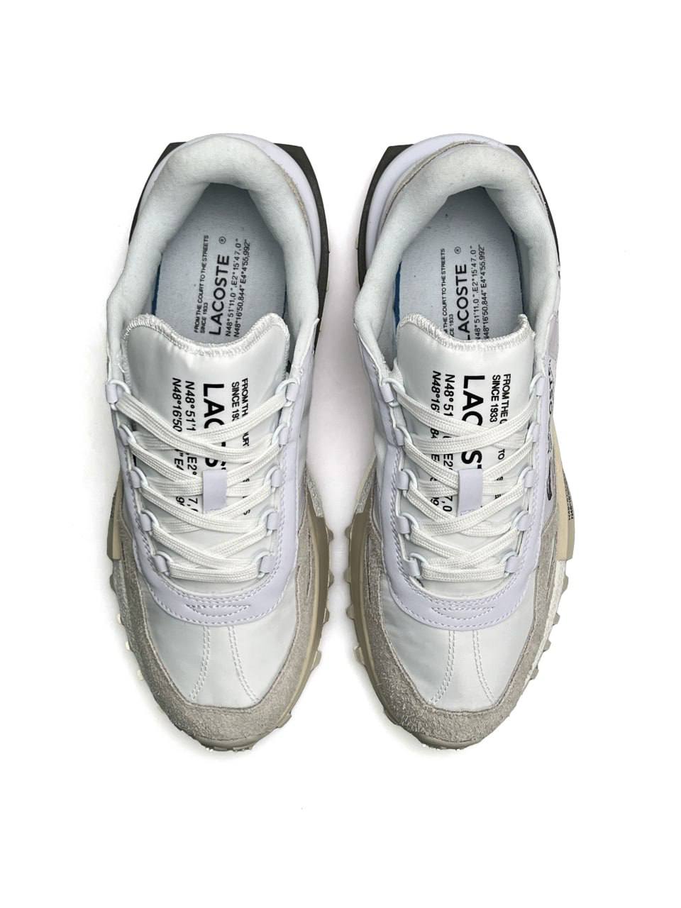 Lacoste Elite Active White Beige