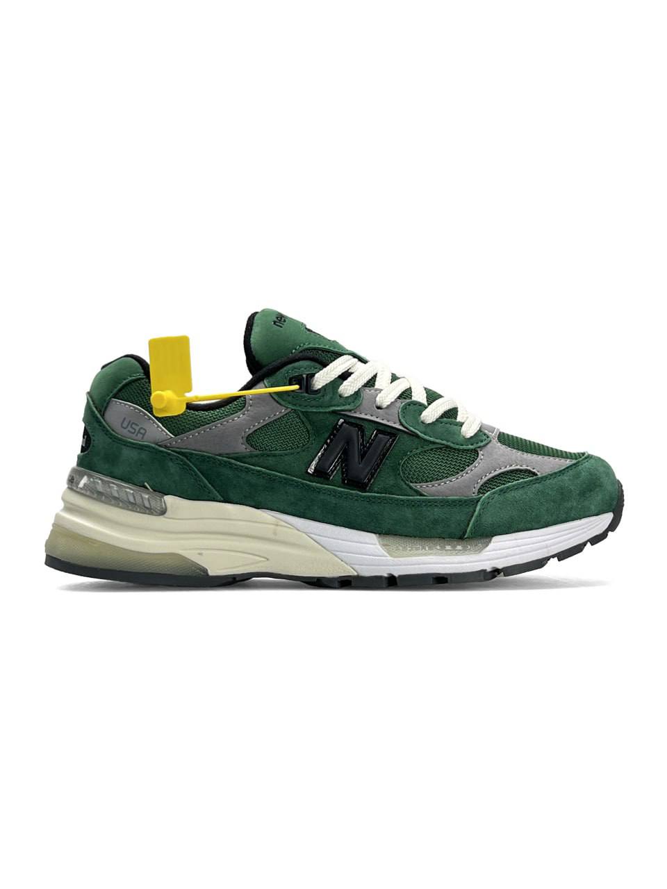 New Balance 992 Green White Grey