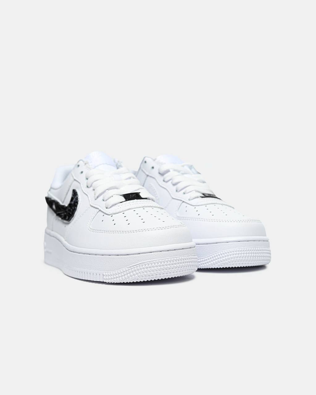 Nike Air Force 1 Low Molten Metal Black Swoosh