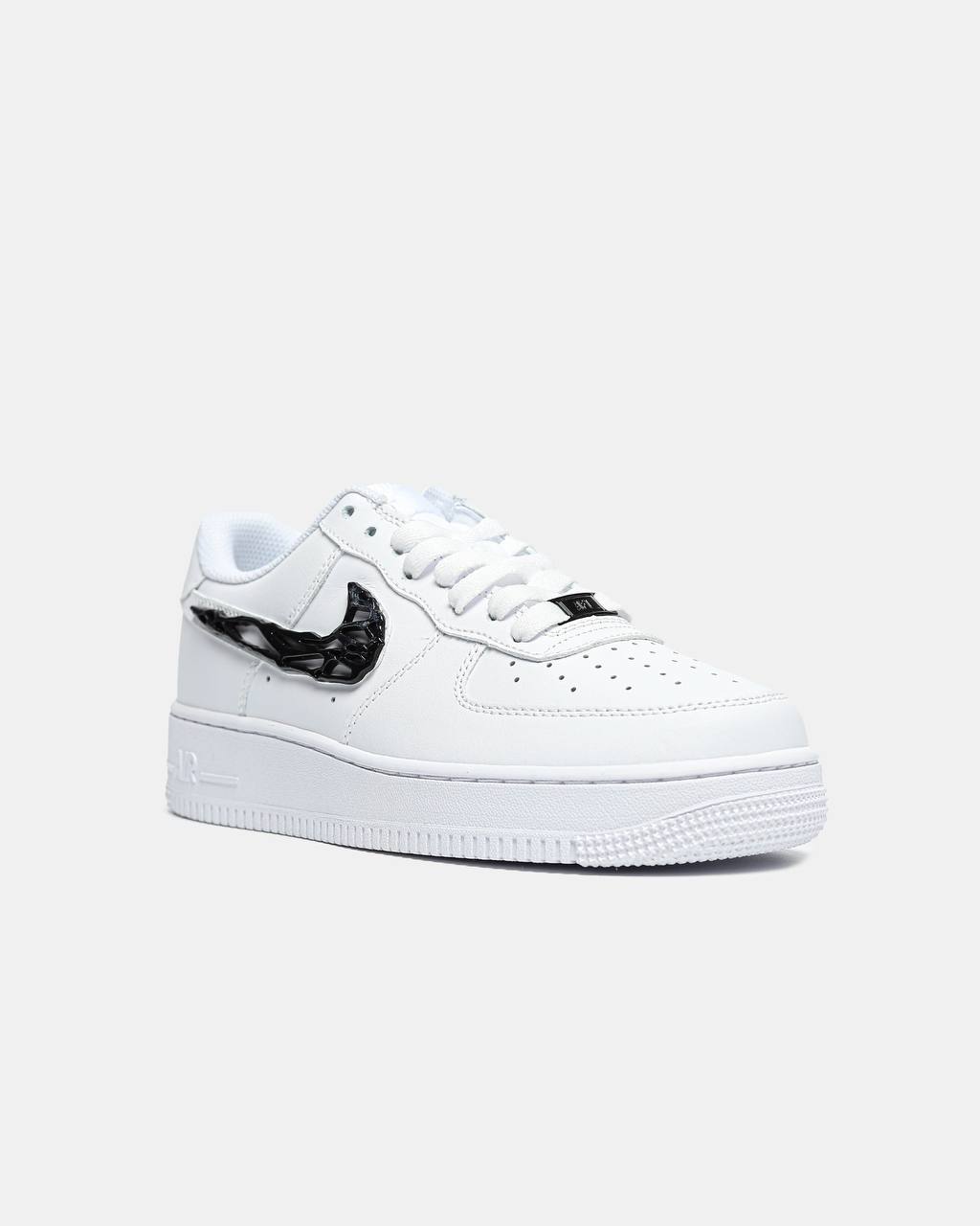 Nike Air Force 1 Low Molten Metal Black Swoosh