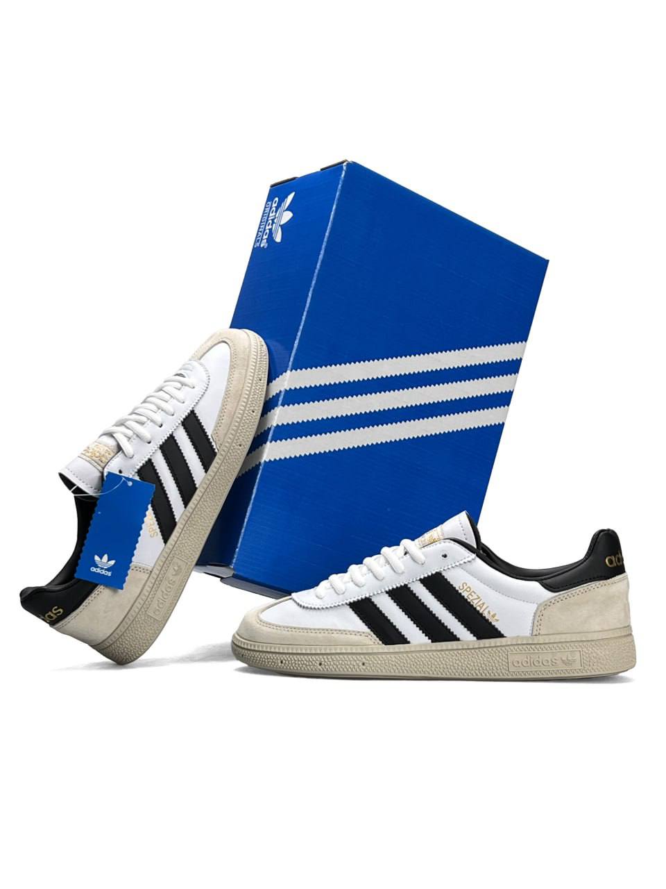 Adidas Spezial White Beige Black
