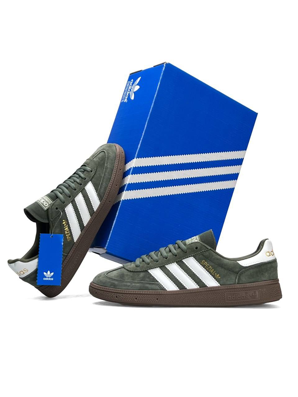Adidas Spezial Green White