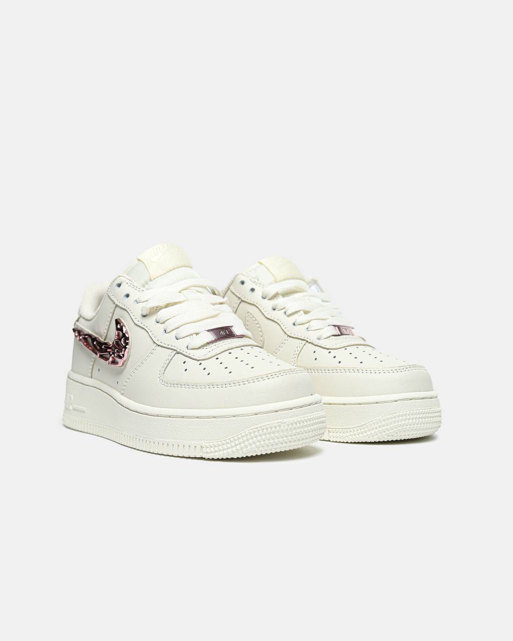 Nike Air Force 1 Low Molten Metal Pink Swoosh