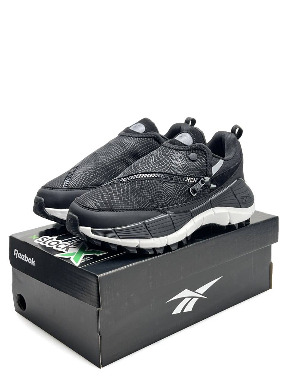 Reebok Zig Kinetica 2.5 Edge x Spyder Black White
