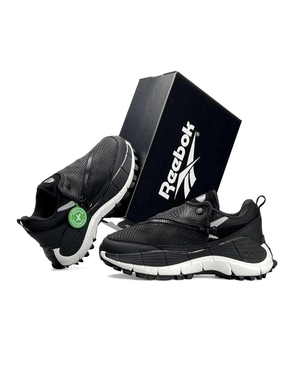 Reebok Zig Kinetica 2.5 Edge x Spyder Black White