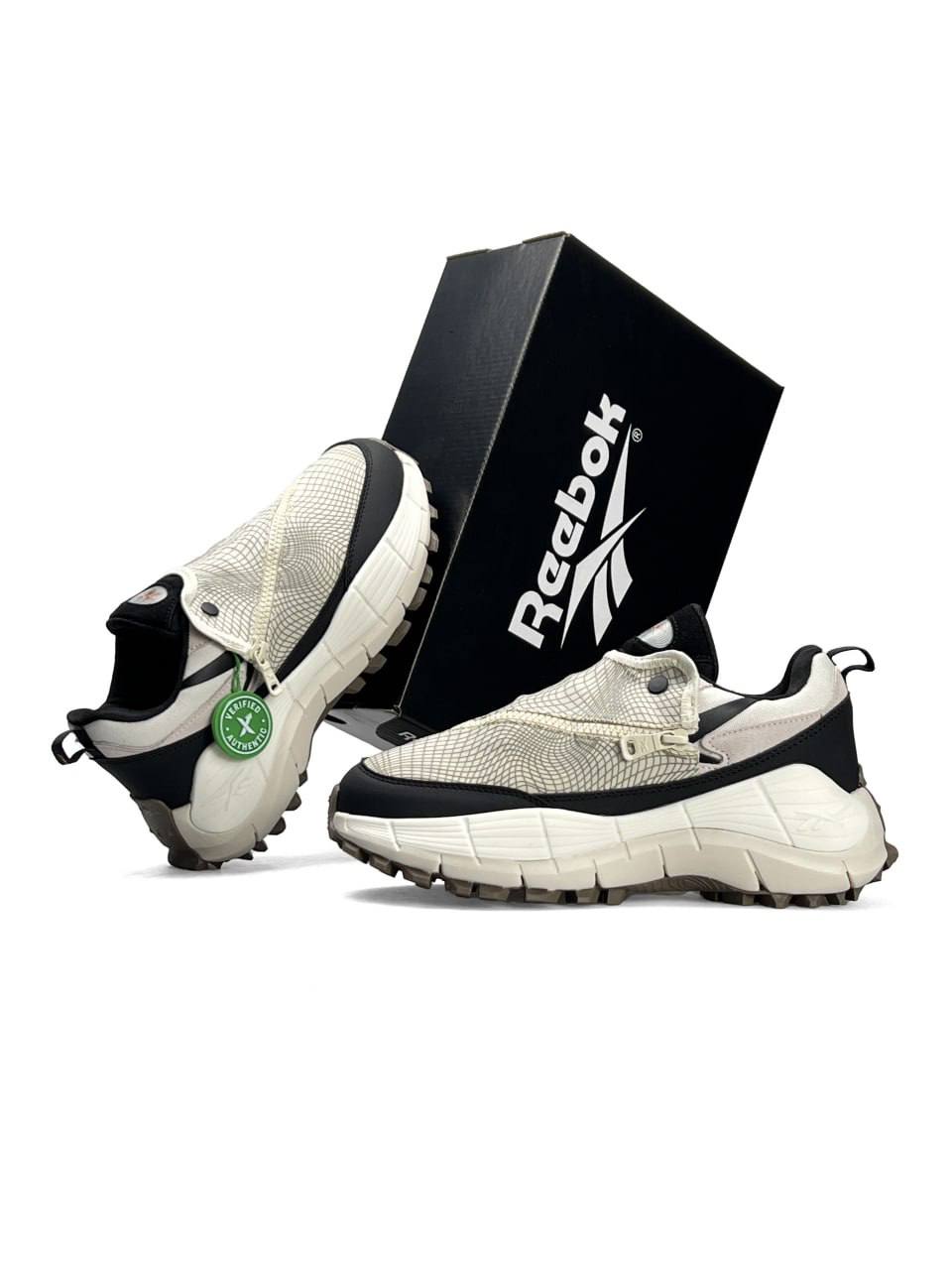 Reebok Zig Kinetica 2.5 Edge x Spyder Beige Black