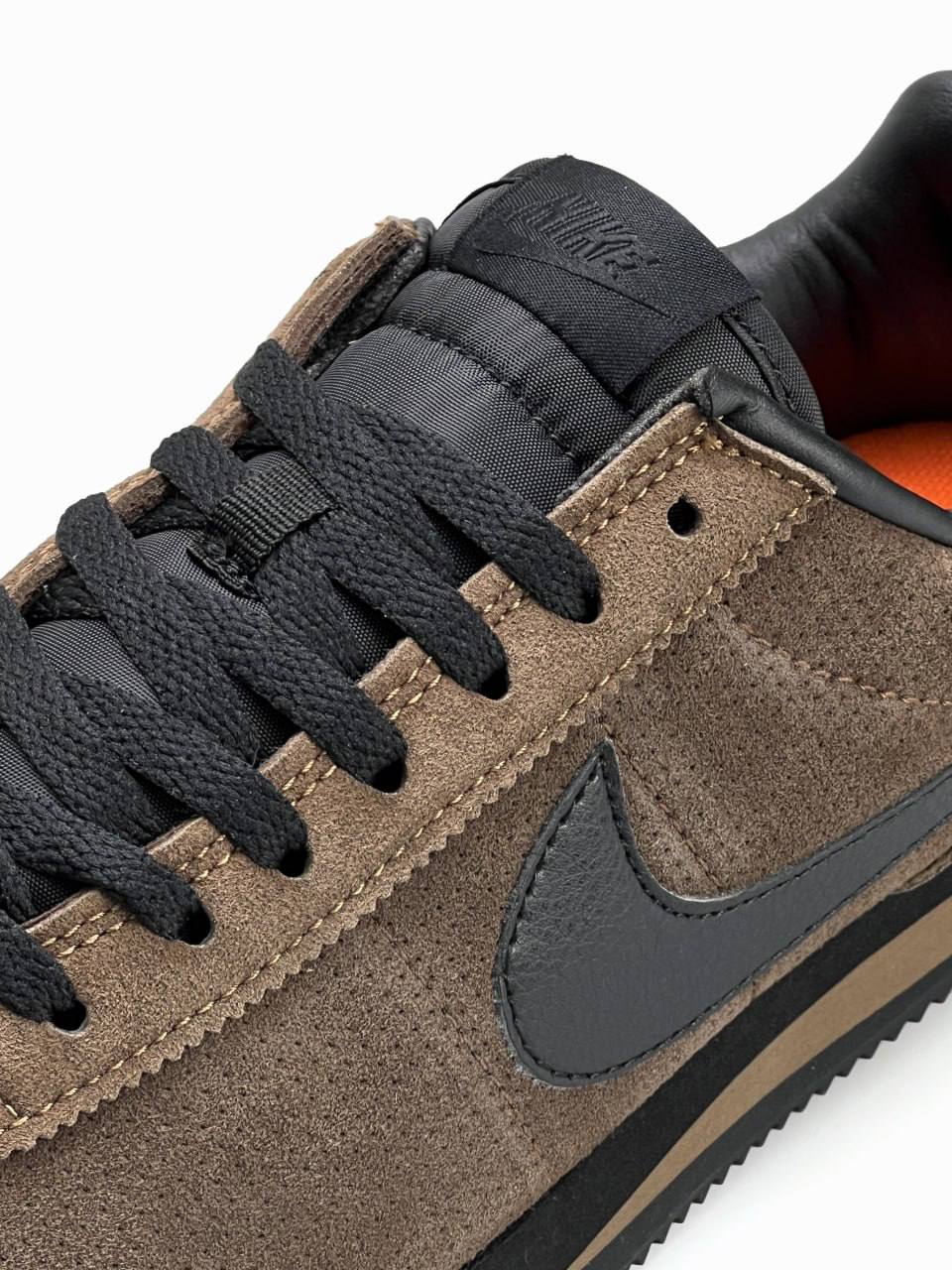 Nike Cortez Brown Black Suede