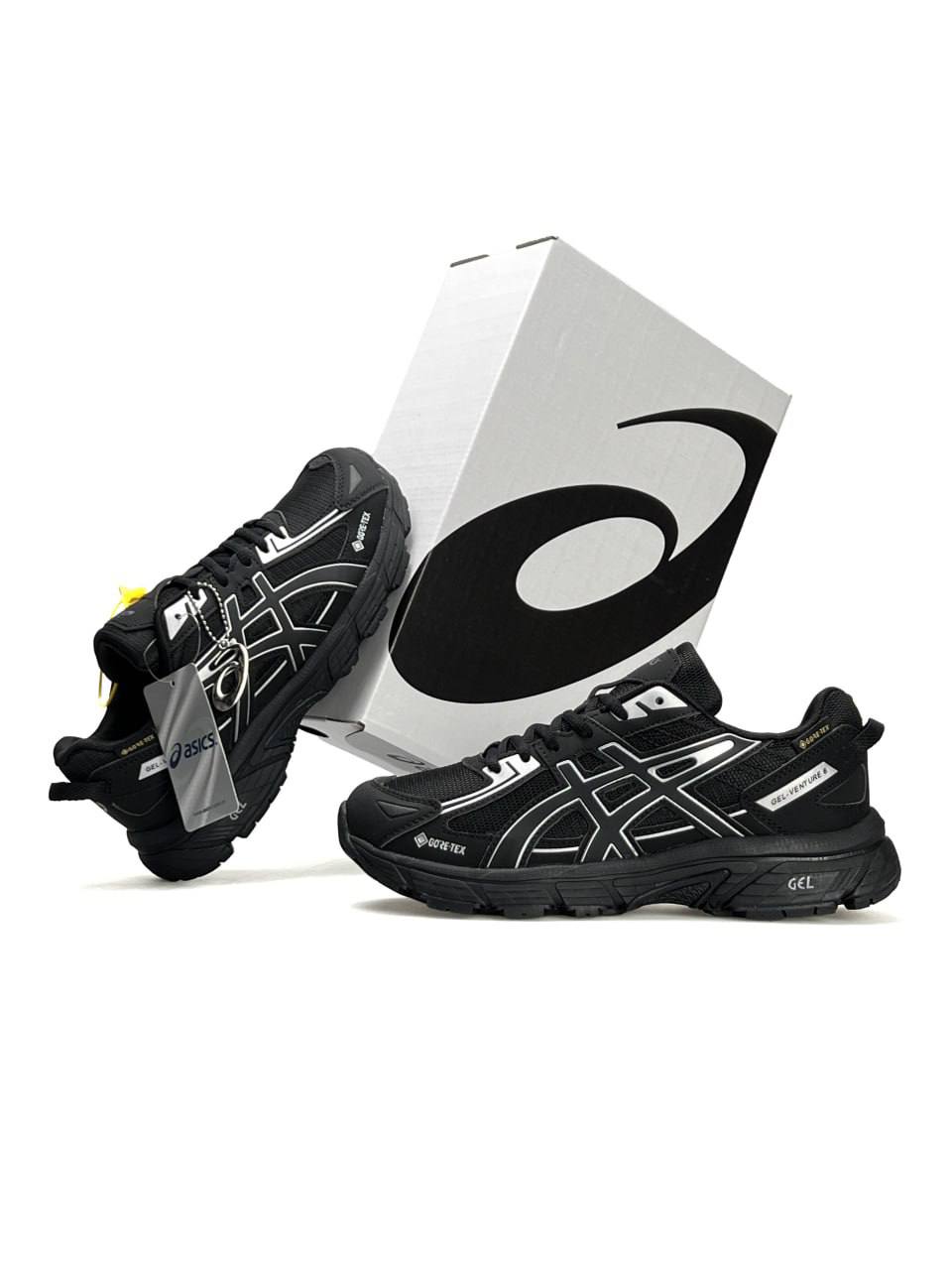 ASICS Gel-Venture 6 Gore-Tex Black Silver