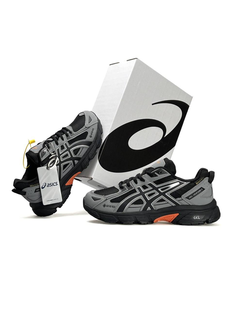ASICS Gel-Venture 6 Gore-Tex Grey Black