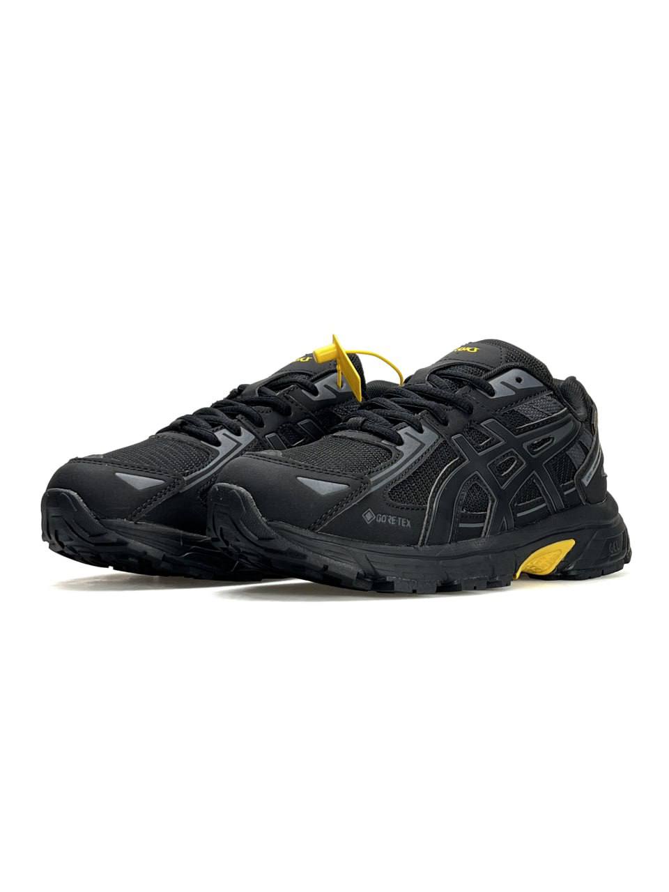 ASICS Gel-Venture 6 Gore-Tex Black Yellow