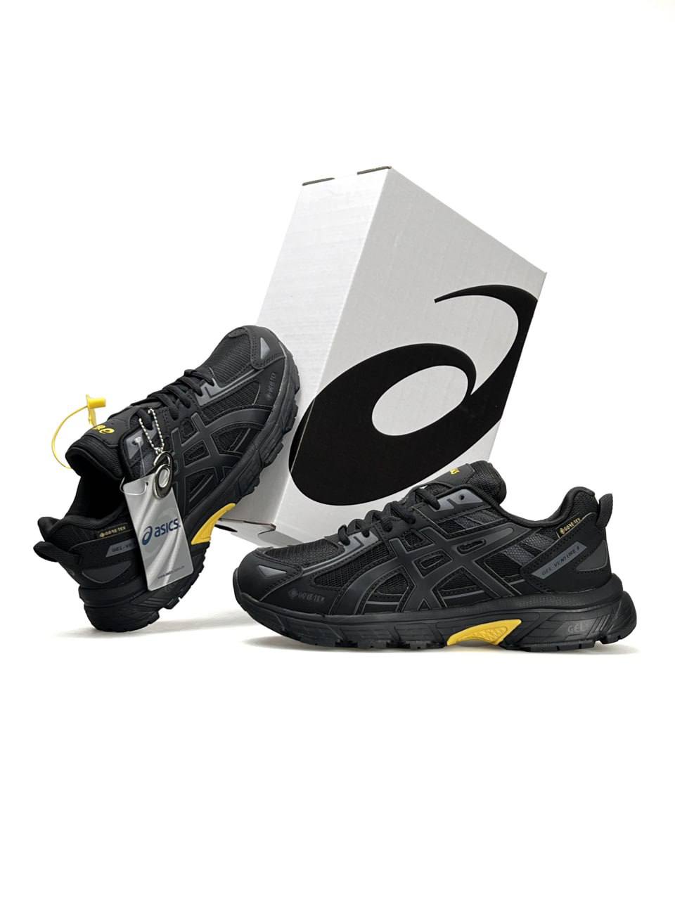 ASICS Gel-Venture 6 Gore-Tex Black Yellow