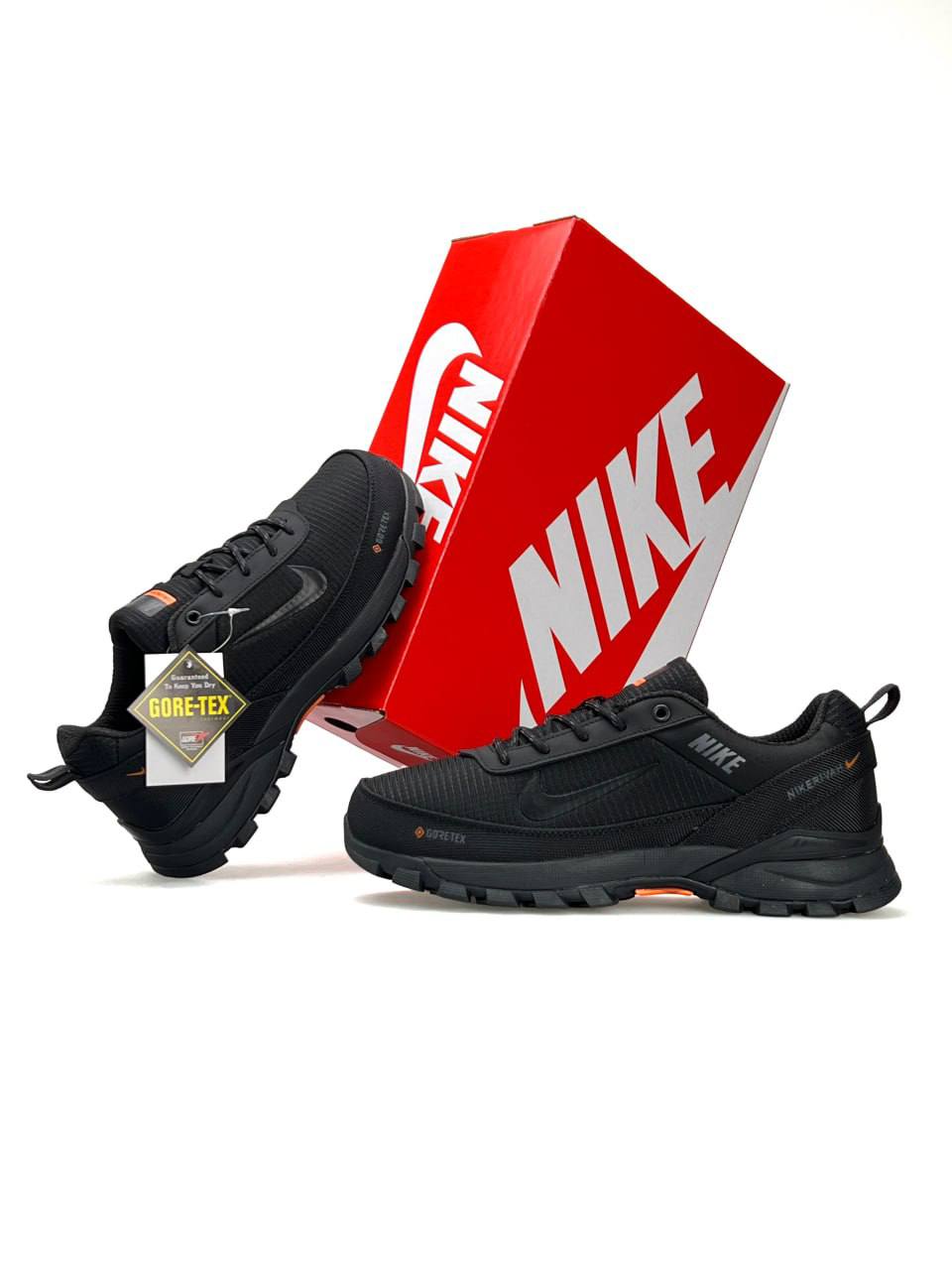 Nike Rivah Black Orange