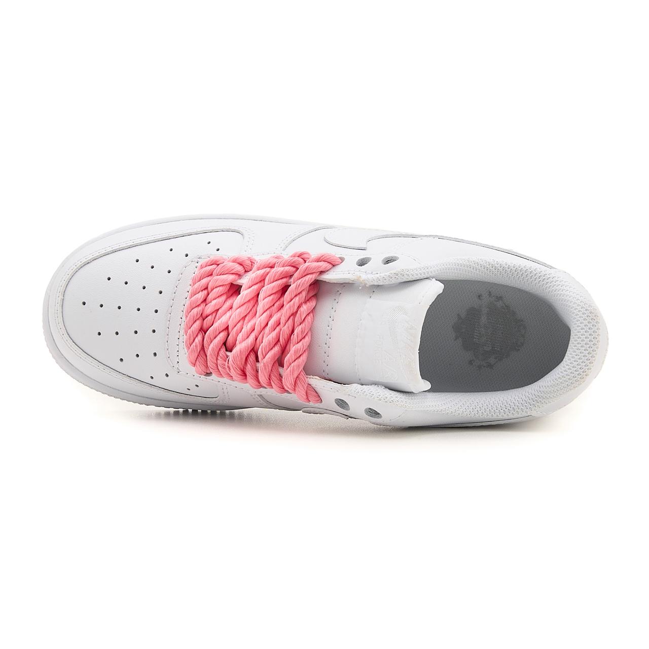 Nike Air Force 1 Rope Laces Pink