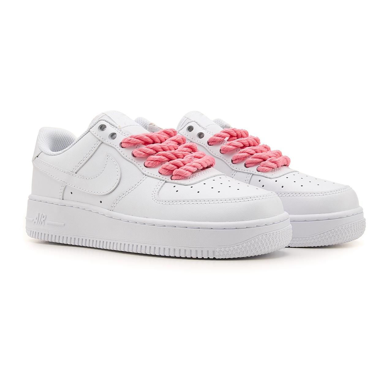 Nike Air Force 1 Rope Laces Pink