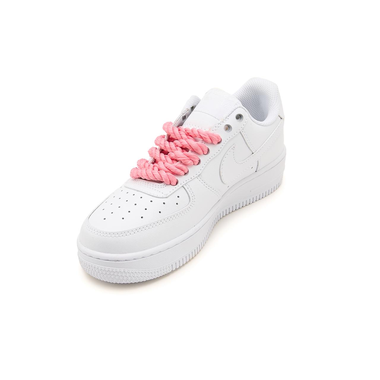 Nike Air Force 1 Rope Laces Pink