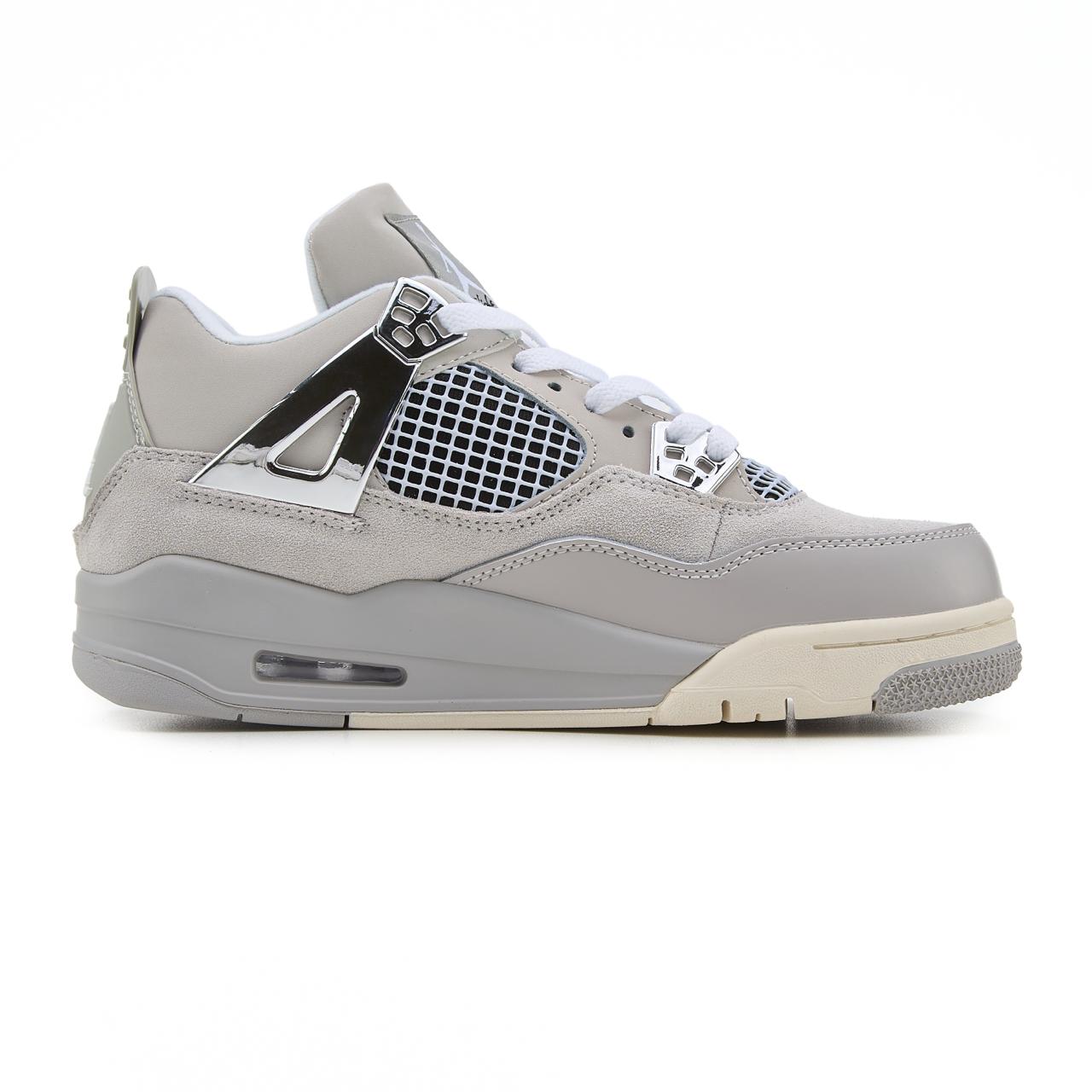 Nike Air Jordan 4 Grey Silver