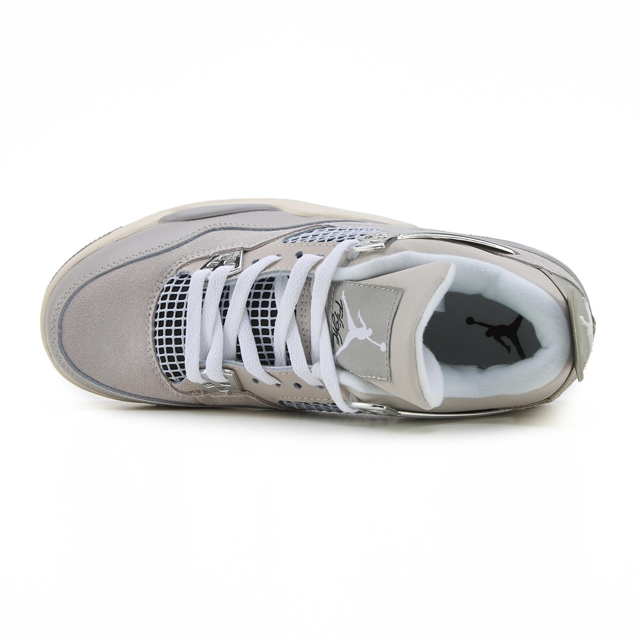 Nike Air Jordan 4 Grey Silver