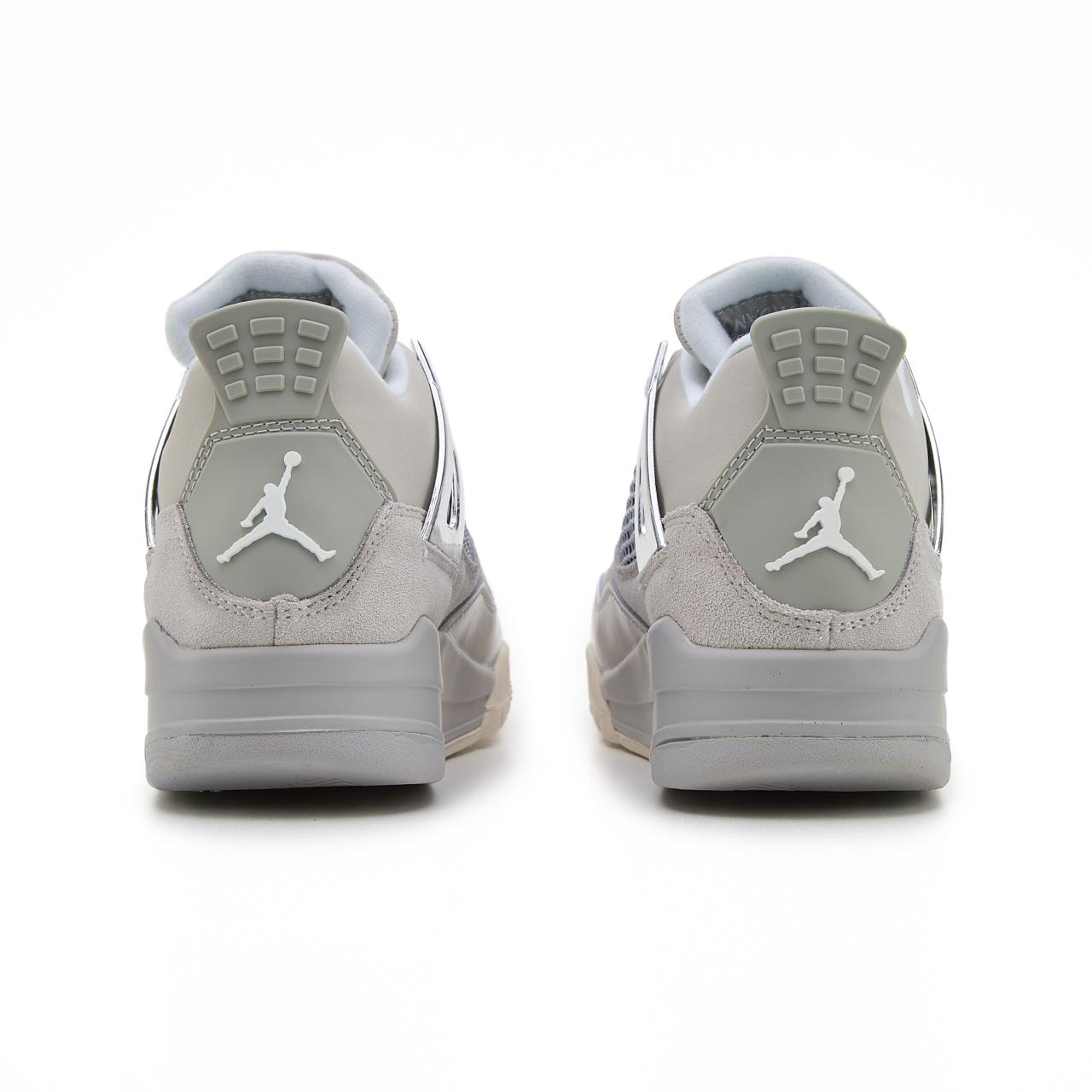 Nike Air Jordan 4 Grey Silver
