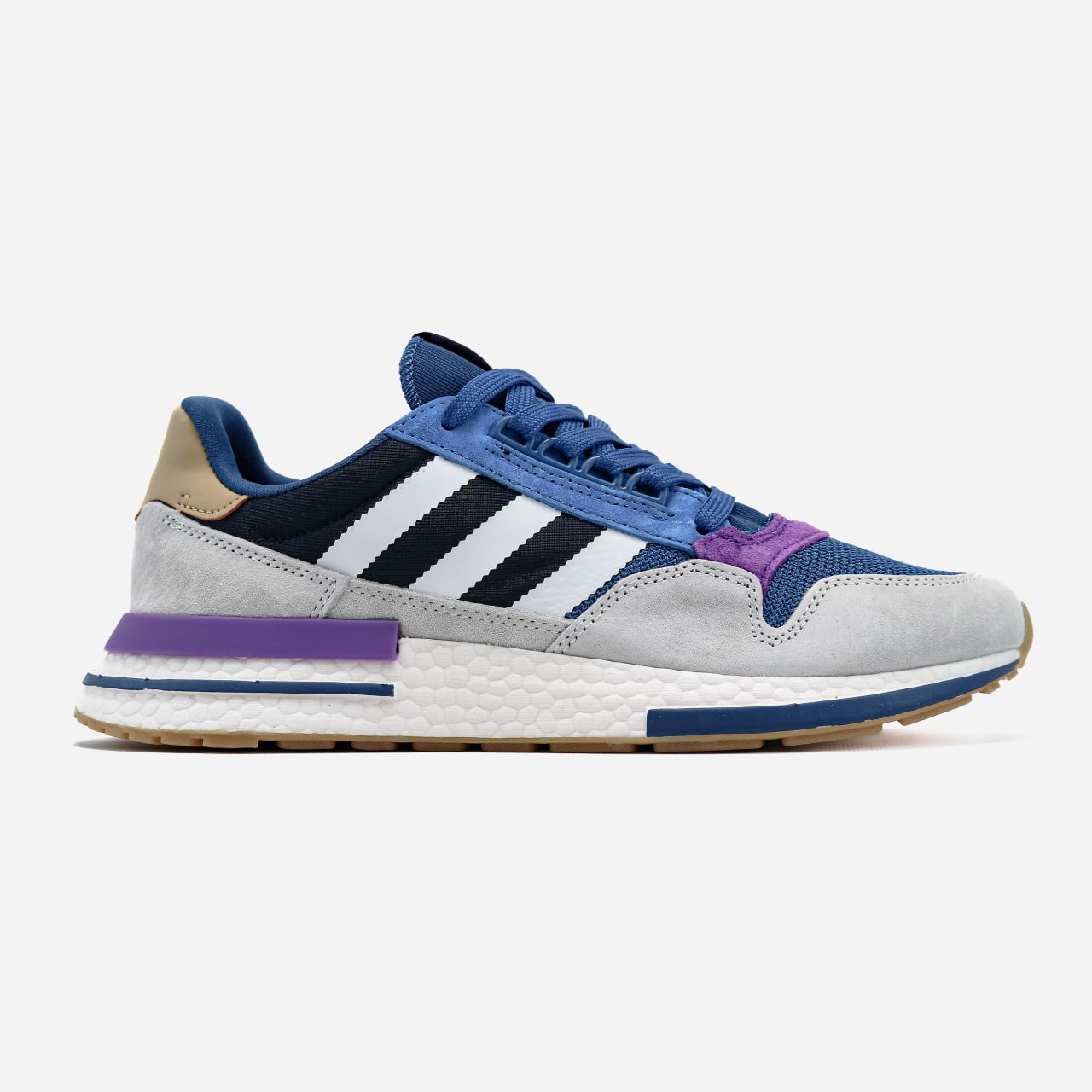 Adidas ZX 500 Blue Purple Grey