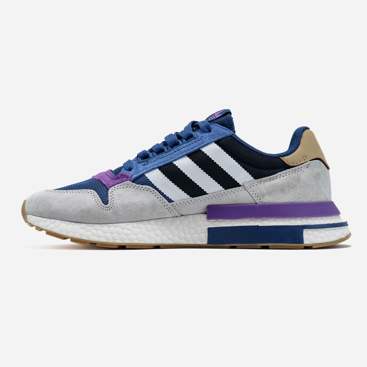 Adidas ZX 500 Blue Purple Grey