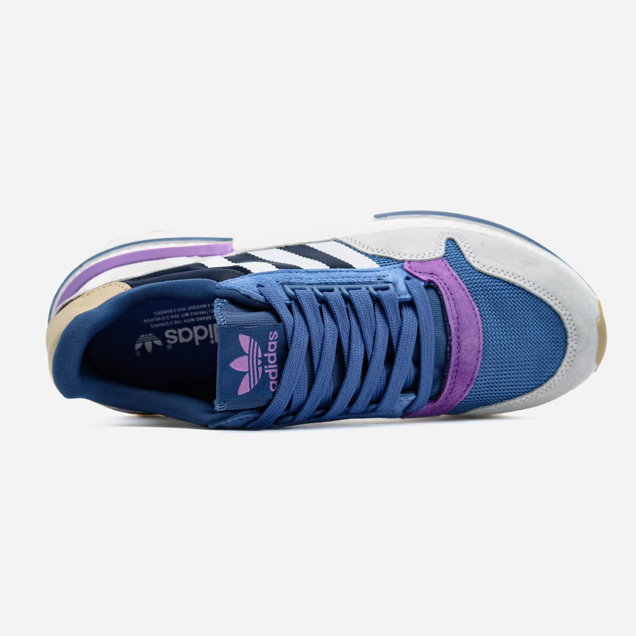 Adidas ZX 500 Blue Purple Grey