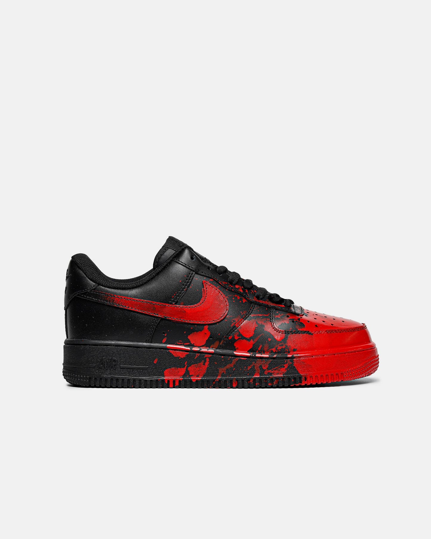 Nike Air Force 1 Low Custom Blud Black
