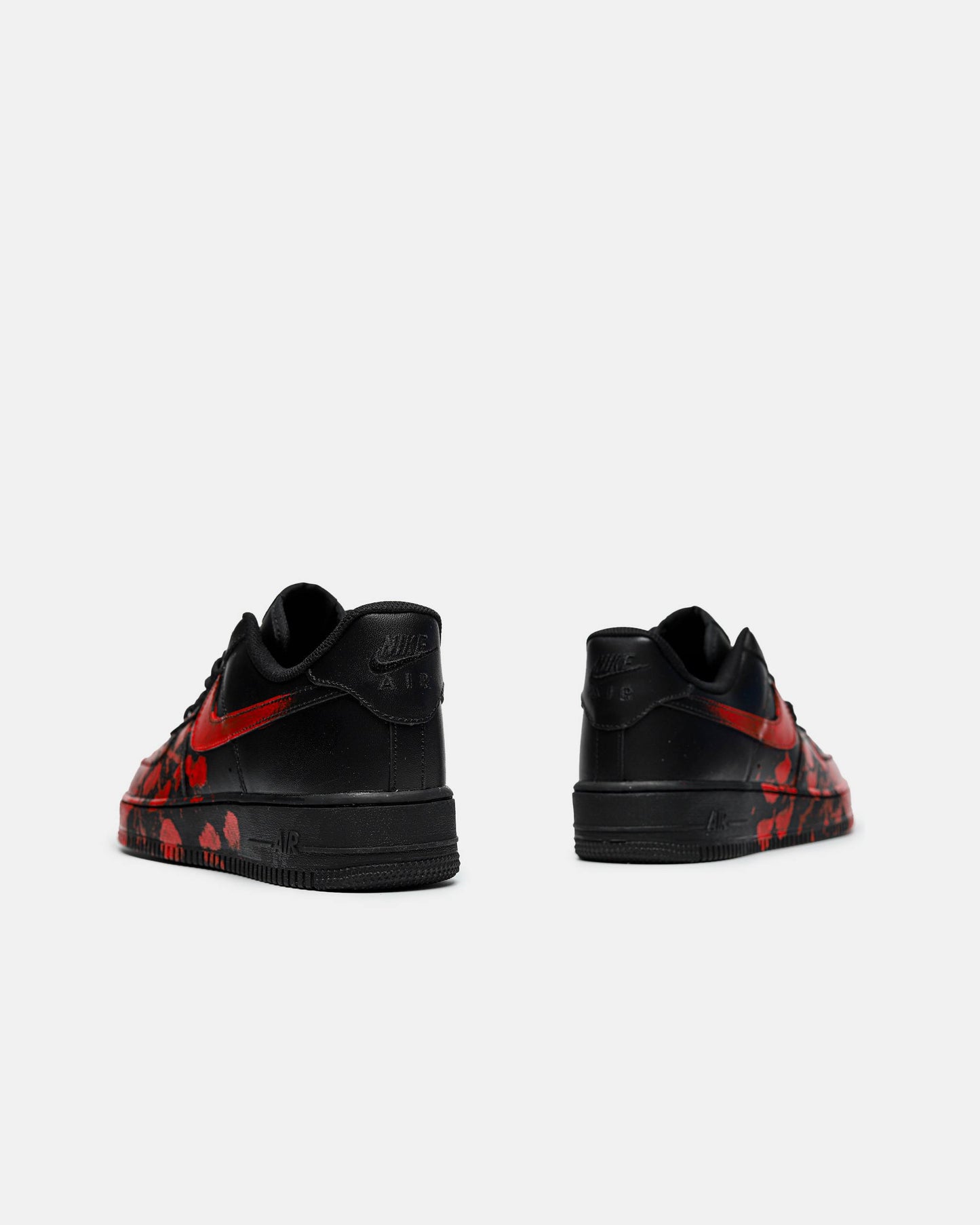 Nike Air Force 1 Low Custom Blud Black