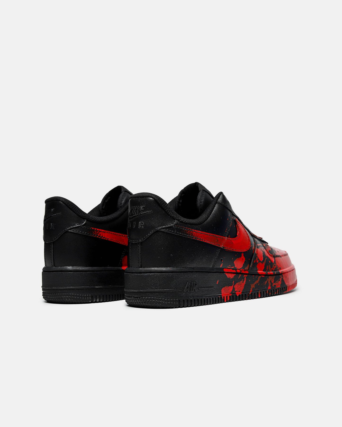 Nike Air Force 1 Low Custom Blud Black