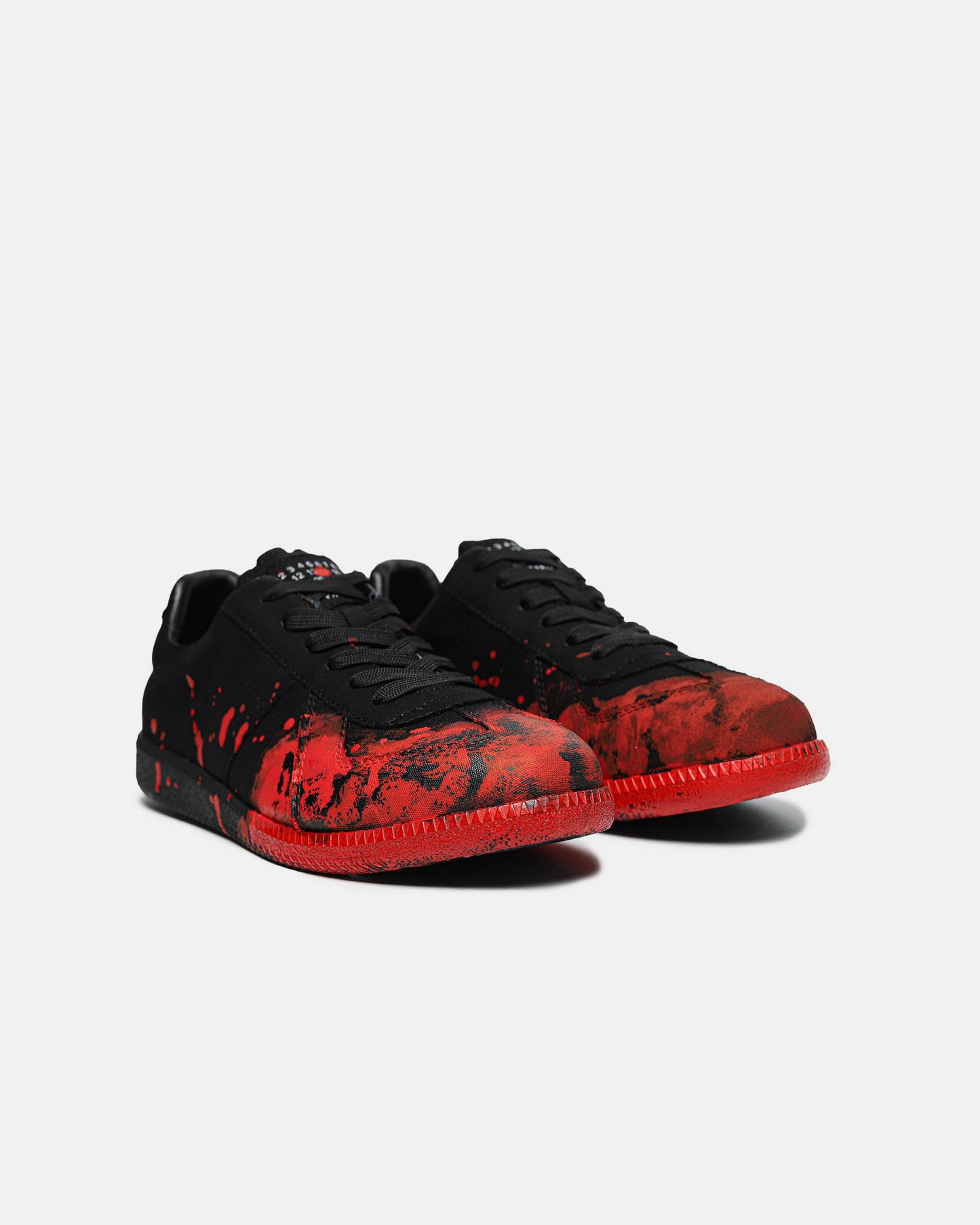 Maison Margiela Replica Black Red Paint