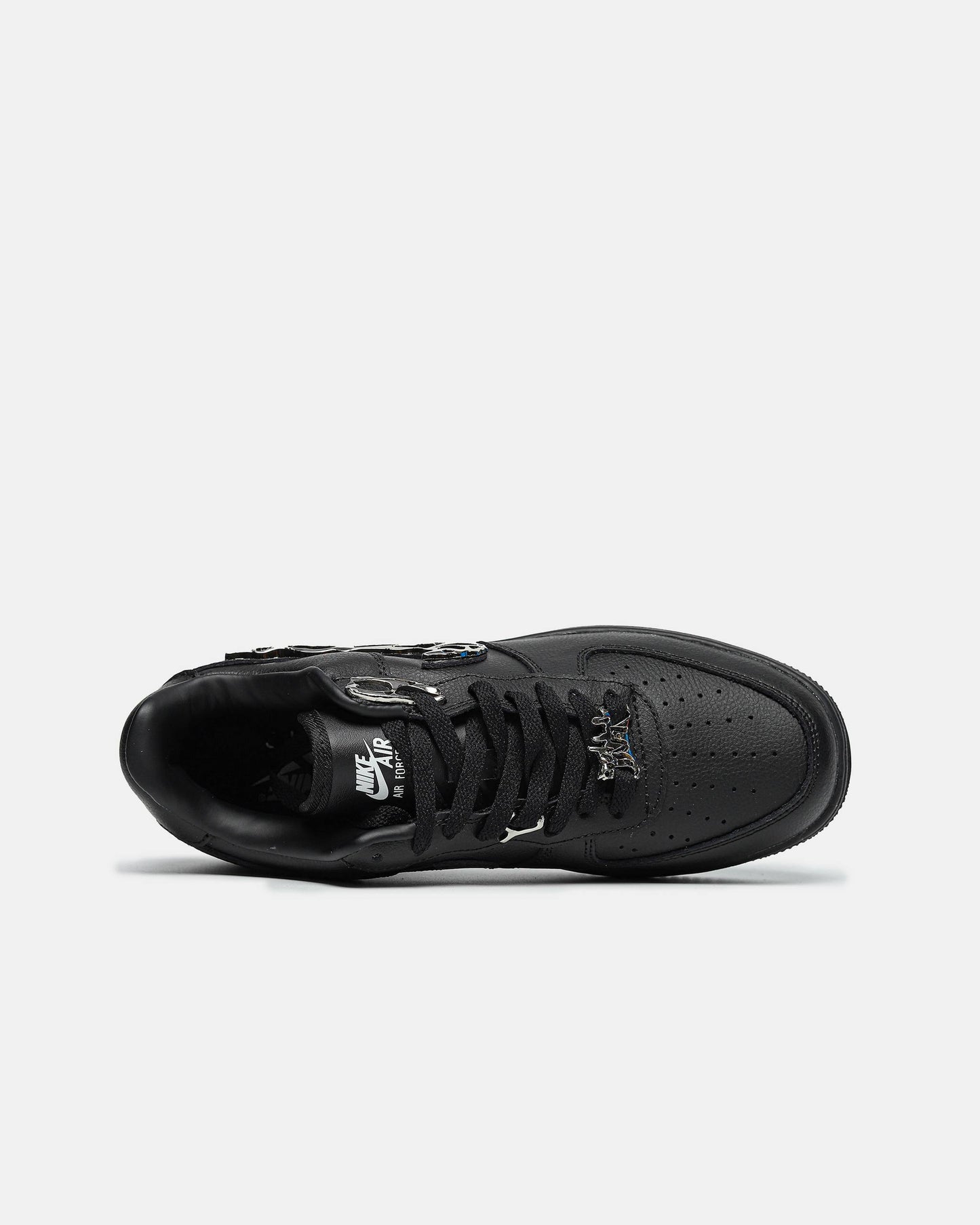 Nike Air Force 1 Low Black Molten Metal Swoosh