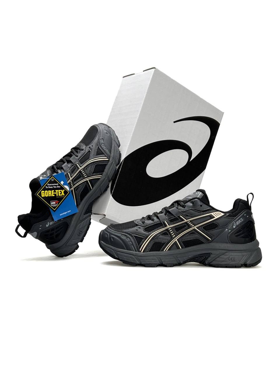 ASICS Gel-Nunobiki Gore-Tex Dark Grey Black