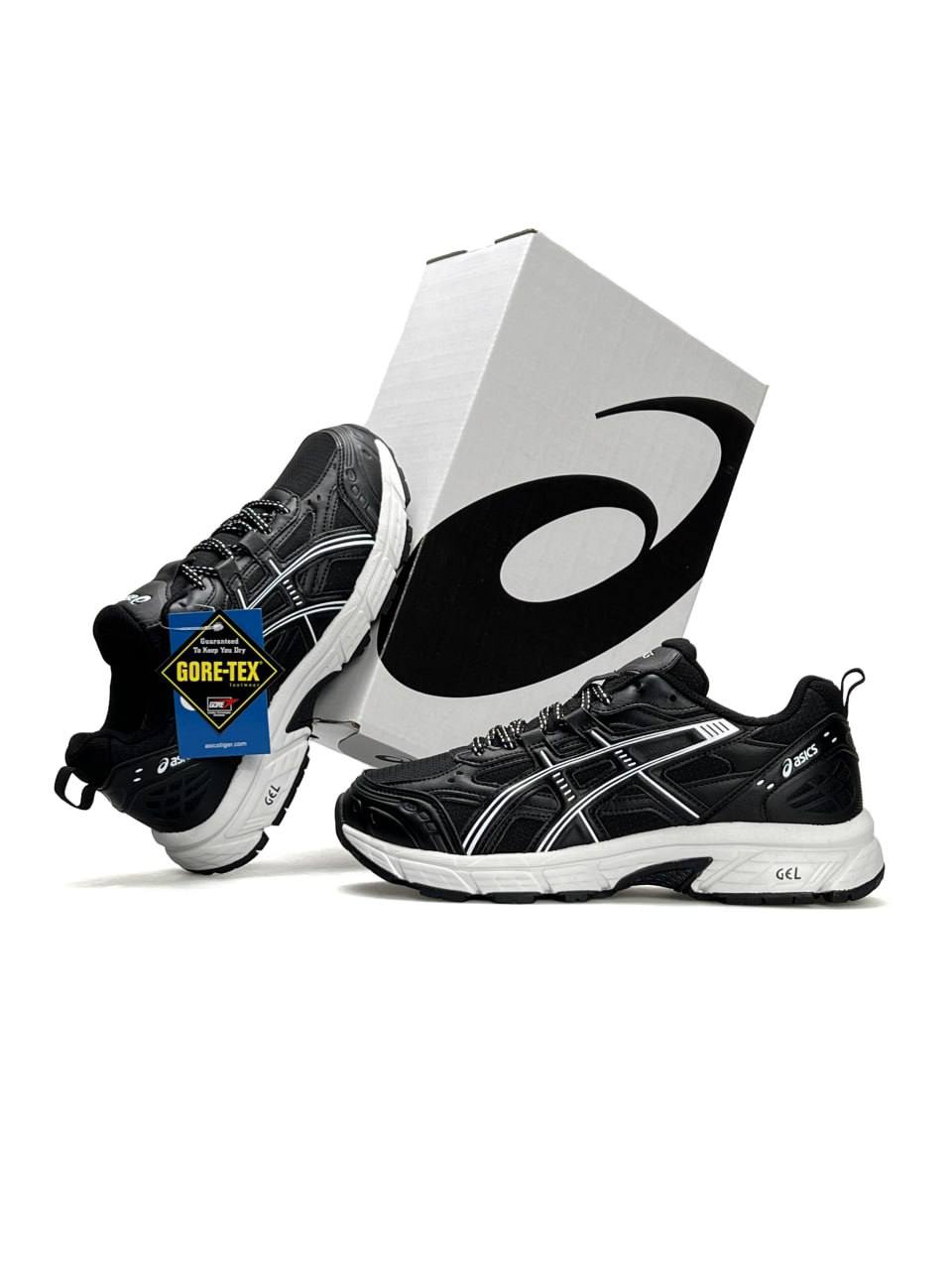 ASICS Gel-Nunobiki Gore-Tex Black White