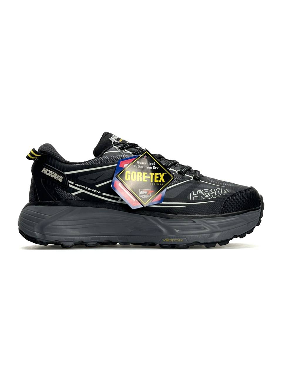 Hoka Mafate Speed 2 Gore-Tex Black Grey
