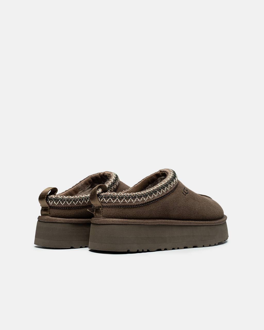 UGG Tazz Hickory Platform Brown