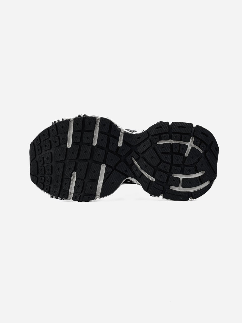 Balenciaga 3XL Extreme Laces Logo Sneaker in White Black