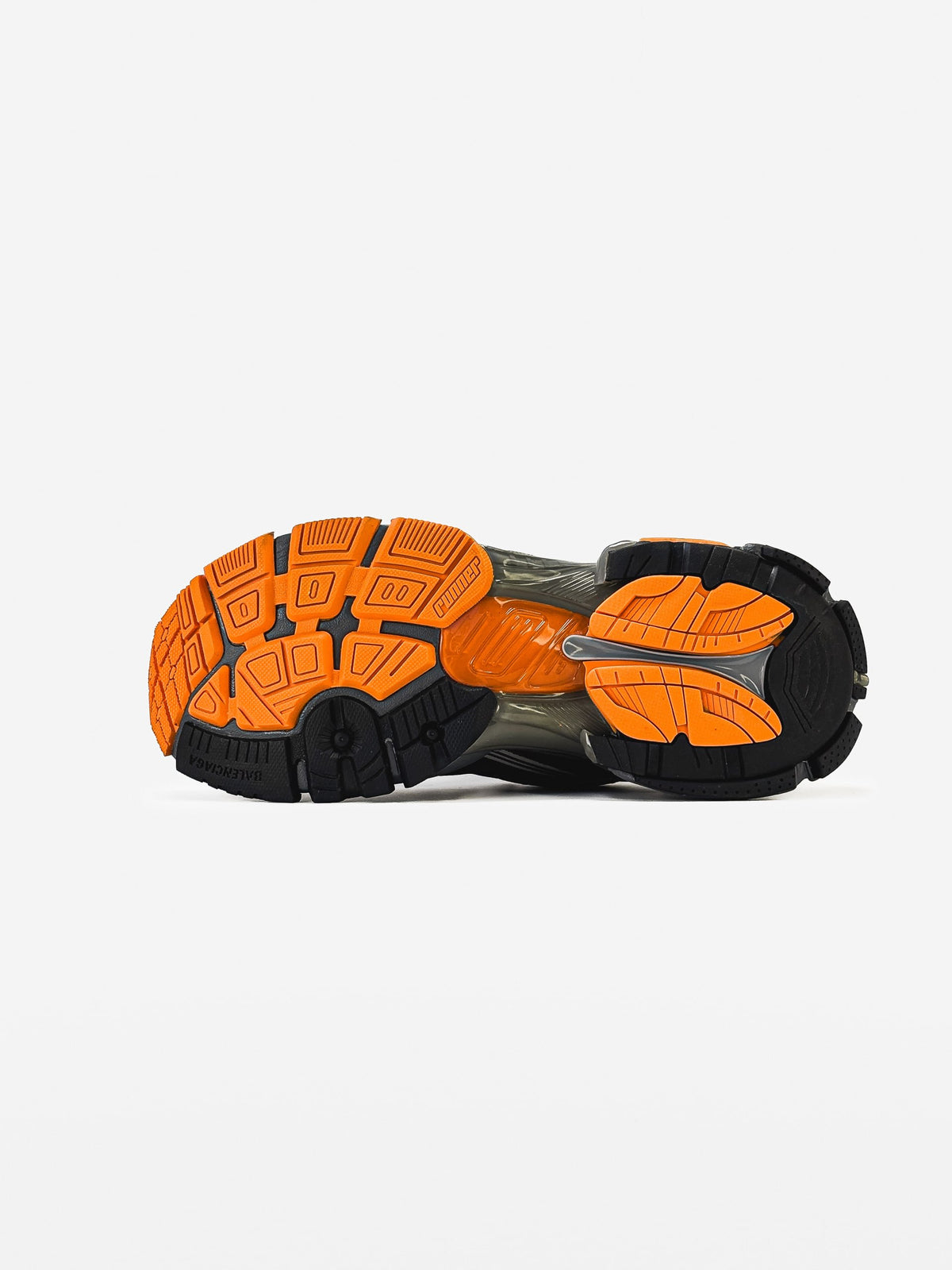 Balenciaga Runner Black Gray Neon Orange