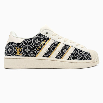 Adidas Superstar x Louis Vuitton Beige Black