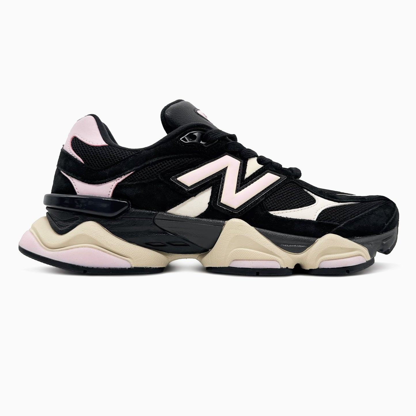 New Balance 9060 Black Pink Logo
