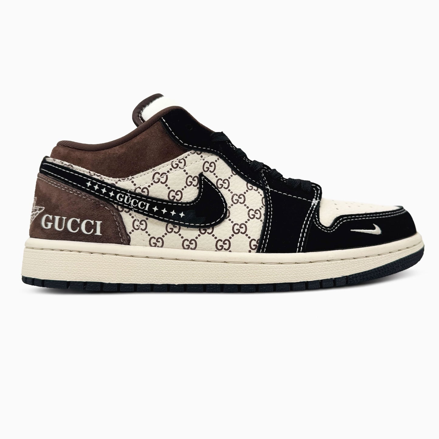 Nike Air Jordan 1 Low x Gucci Brown Beige