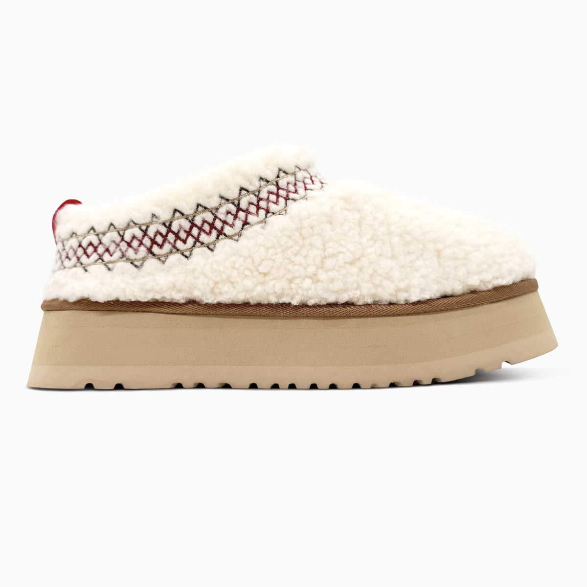 UGG Tasman Tazz Platform Heritage Braid Natural