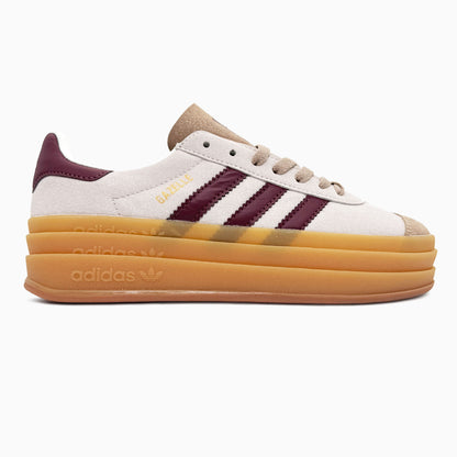 Adidas Gazelle Bold Cream Maroon