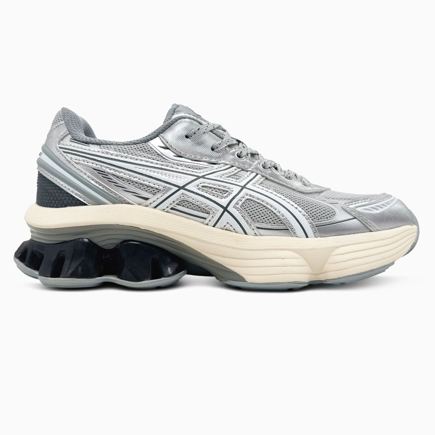Asics Gel-Kinetic Fluent White Silver