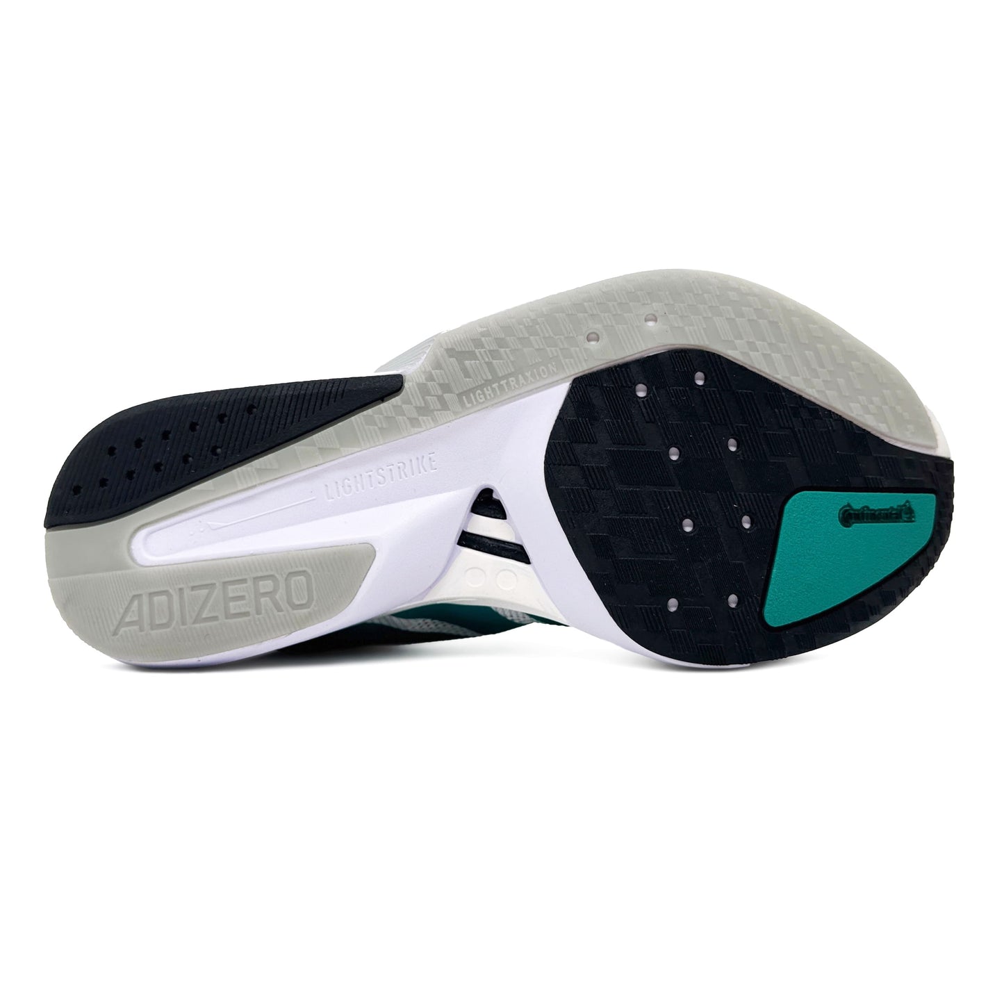 Adidas Adizero Boston 13 White Pure Teal