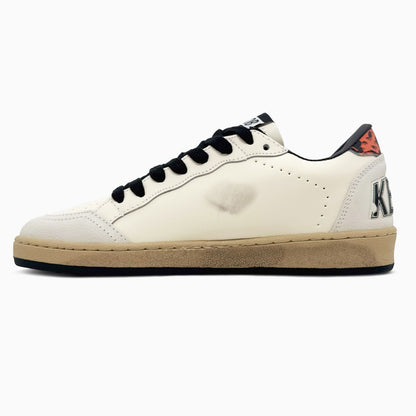 Golden Goose Ball Star White Nappa Black Star
